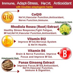 Buy 1 Get 1 Free Sugar Free CoQ10 Gummies, Heart Health Supplement, 2 Month