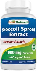 Best Naturals Broccoli Sprouts Extract 1000 mg 120 Capsules