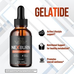 (1 Pack) NexBurn Drops Natural Health & Fitness Supplement Nex Burn 30 Servings