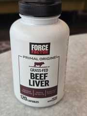 Primal Origins™, Grass-Fed Beef Liver , 3,000 mg , 120 Capsules (750 mg Per