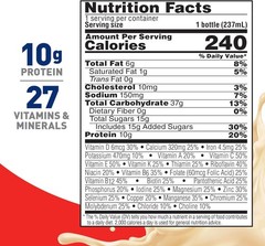 BOOST Original Ready to Drink Nutritional Drinks, Very Vanilla, Pack of 24