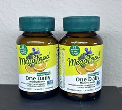 2 X MegaFood Women Over 40 One Daily 30 Tablets Dairy-Free Gluten-Free Soy
