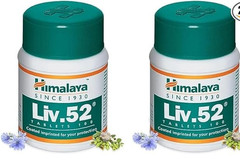 2 Packs 100% Natural Himalya Health Care Lv 52 200Tabs US Shipped
