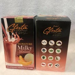 Buy 1 Get 1 Free Gluta Lipo Milky Melon Detox Slimming & Whitening 12-In 1