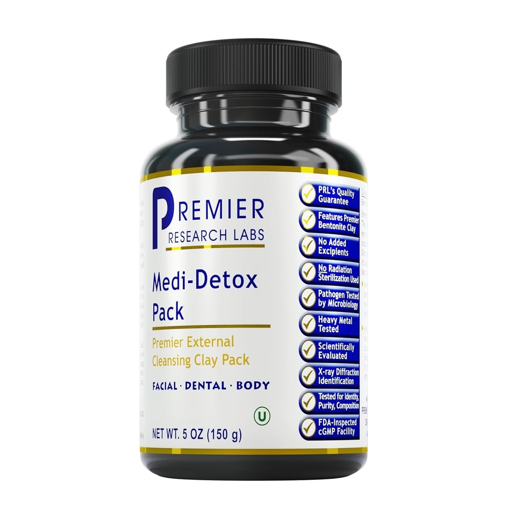 Premier Research Labs Medi-Dental Pack – Detoxifying Volcanic Clay –