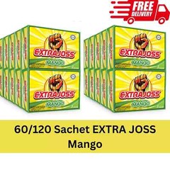 60 or 120 Sachet Extra Joss Energy Boost Drink Powder Manga Flavor Free Shipping