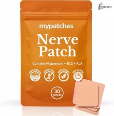 mypatches Nerve Patch with Magnesium, B12 Alpha Lipoic Acid – with Natural