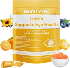 SWIYIE Lutein Gummies – Eye Health Support with Lutein & Zeaxanthin, 60 Gummie