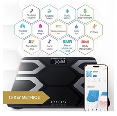 INEVIFIT EROS Bluetooth Body Fat Scale Smart BMI Highly Accurate Digital Bathroo