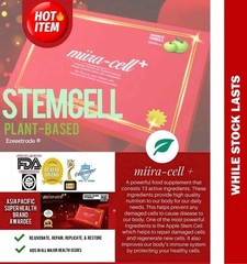 Miira-cell+ plus by Revoobit International 48 Sachet Stem Cell Nutrition (2 Box)