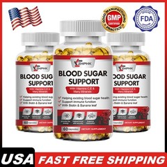 180 capsules of blood glucose support blood glucose regulation lipid metabolism