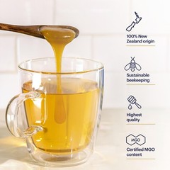 Manuka Health UMF 13+/MGO 400+ Manuka Honey (250g/8.8oz), Superfood, Authentic