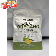 Resilia Oil of Oregano 6000mg with Black Seed Oil Softgels – 60 Capsules 1xPk