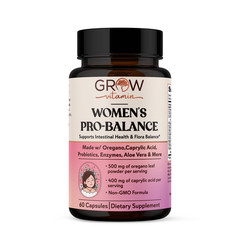Candida Support Latero Raw Probiotics Supplement for Women & Men – 60 Ct.