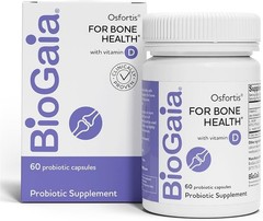BioGaia Osfortis Women’s Probiotic Bone Immune GI Support 60 Capsules 1 Pack