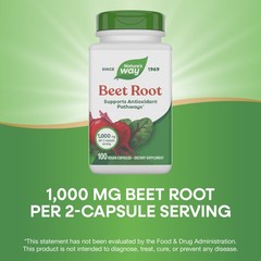 10/29 Nature’s Way Beet Root Capsules, Supports Antioxidant Pathways*, Helps Neu
