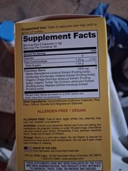 ATRx Labs Immune Support Mushroom Supplement 1000mg 60 Capsules Vegan GF