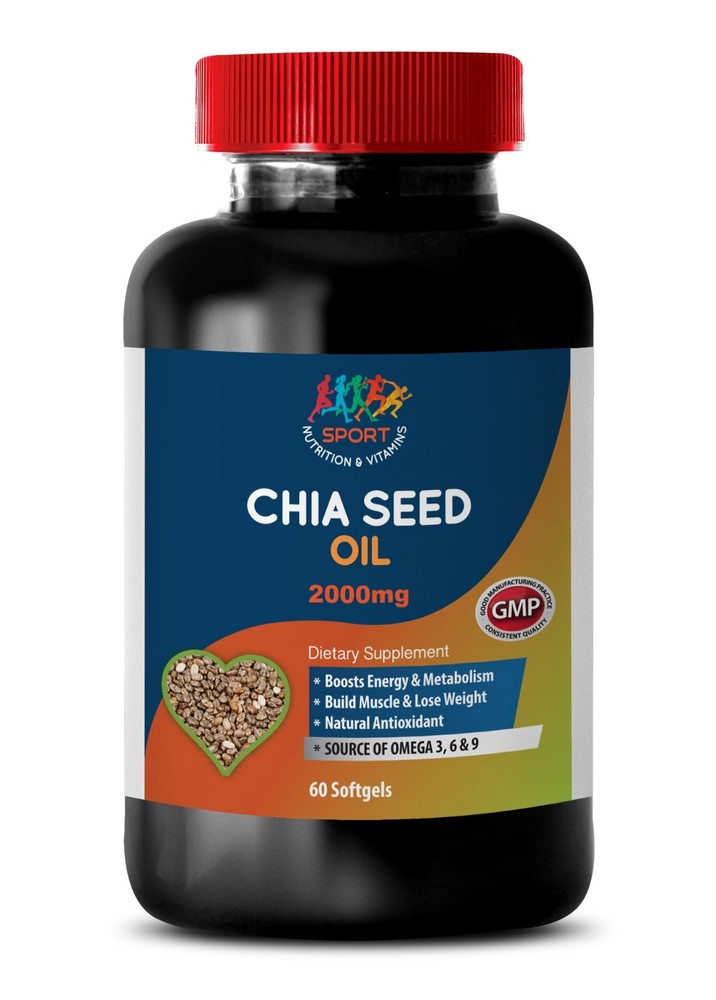 muscle gainer pills – CHIA SEED OIL 2000MG 1B – chia seed bottle