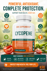 1 pk Lycopene 50mg Prostate Support Health Supplement