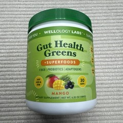 Gut Health Greens Superfoods Mango 6.35 oz. Probiotics NEW