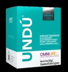 UNDU OMNILIFE HUESOS, SISTEMA OSEO ,CARTILAGO Tangerine Flavor Free Shipping.