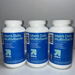 3 Sealed Men’s Daily Multivitamin, 300 Tabs Each, Up & Up