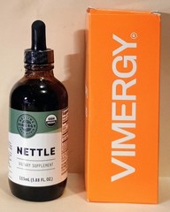 Vimergy Nettle Liquid Supplement, 57 Servings Promotes Bone Health USDA Organic