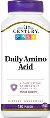 Daily Amino Acid Body Build Repair Muscle Tissue Strength Increase, 120 Tablets
