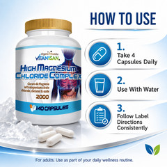 Magnesium Chelated Complex High Absorption Triple Chelate Magnesium CITRATE Oxi