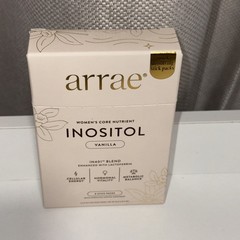Arrae Inositol Vanilla 8ct Exp 01/2028