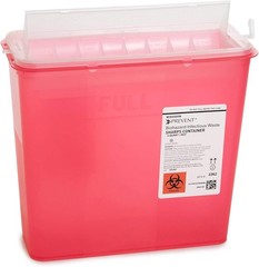 McKesson Prevent Sharps Container for Home Use, 5 Quart – for Biohazard Infect