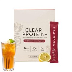 NEW Arrae Clear Protein Plus 15g Grass-Fed Raspberry Yuzu Zero Sugar
