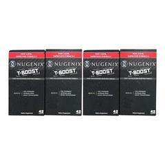 LOT OF 4 Nugenix T-BOOST 42 Ct Test Booster EXP08/2025+ NEW FAST SHIPPING