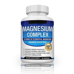 1~5x Magnesium 8in 1 Complex 1000mg & Blood Sugar Mixture supplemental Combo