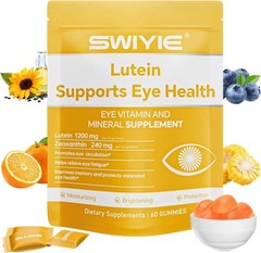 SWIYIE Lutein Gummies – Eye Health Support with Lutein & Zeaxanthin, 60 Gummies