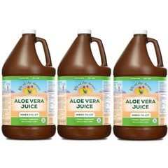 Lily of the Desert Aloe Vera Juice – Inner Fillet 128 fl. oz Each (Pack of 3)
