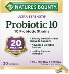 Probiotic 10 Daily Probiotic Supplement for Digestive, Immune, and Upper Respira
