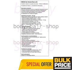 Minus Herbal New Life 30 Tablets Food Supplement Botanical Extracts Exp. 2028