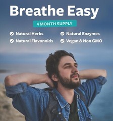 Respiratory Lung Health Supplement Invigorating Lung Support Supplement, 120ct