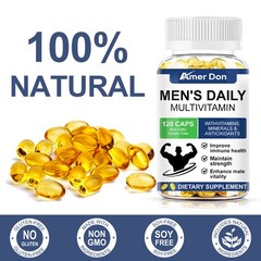 (2 Pack) Multi Vitamin for Men Capsules Mens Prostate Multivitamin Multimineral