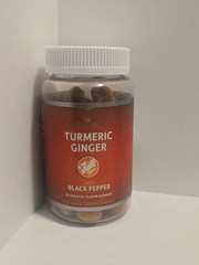 BeLive Turmeric Curcumin with Black Pepper and Ginger 60 Tropical Flavor Gummies