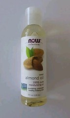 SWEET ALMOND OIL 100% Pure Moisturizing Expeller Pressed Nourishing 4 fl oz