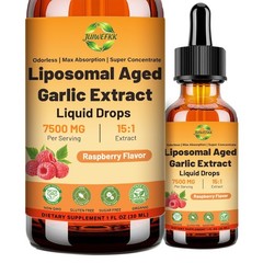 Aged Garlic Extract Liquid Drop 15:1 7500mg 1 Fl Oz (Pack of 1)