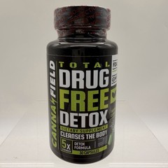 Canna Field Total Drug Free Detox Cleanse – 30 Capsules – Ex: 6/26