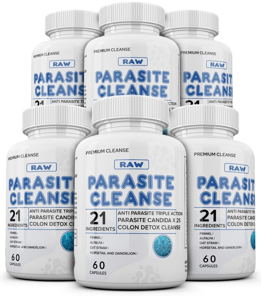 Colon Detox Cleanse Parasite Candida 360 Capsules Natural Herbal Supplement USA
