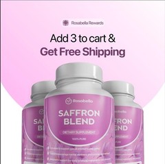 Rosabella [88mg] Supplement Saffron for Mental Clarity, Digestion, Positive Mood