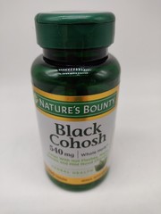 Nature’s Bounty Black Cohosh 540mg 100 Capsules EXP 04/2028 Sealed