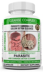 PARASITE DETOX Complete BODY CLEANSE Complex BROAD Spectrum Anti- PARASITE 180