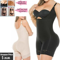 Fajate&Fajas Colombian Latex Body Shaper Levanta Cola Post Parto Surgery Girdle