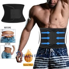 Waist Stomach Fat Burner Trimmer Sweating Wrap Tummy Weight Loss Slimming Belt